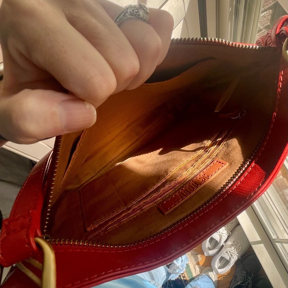 HOBO Red Crossbody Bag - Picture 3 of 8